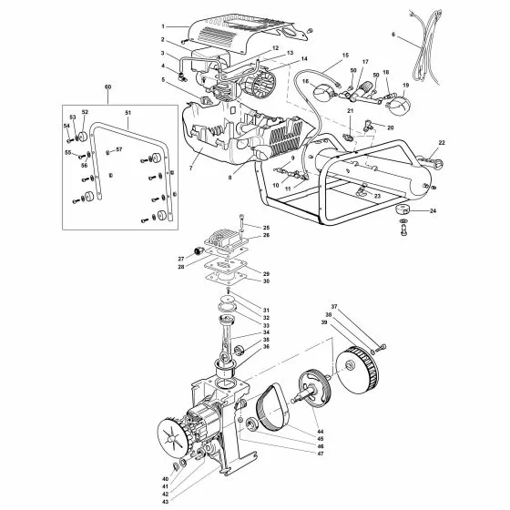 Buy A Bostich RC-10-E NUT M6 9122453 Spare Part