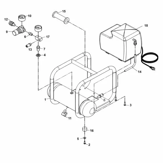 Bostitch SB-MRC2-E Spare Parts List