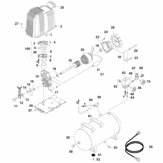 Buy A Bostich SFC6OL-E O-RING GASKET 47,3 X 2,62  F7070420000 Spare Part