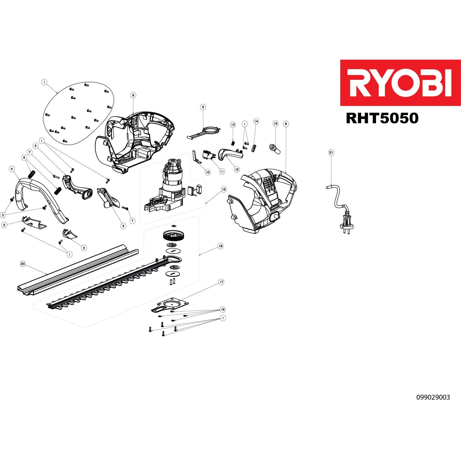 Ryobi Hedge Trimmer Parts List Free Download Nude Photo Gallery