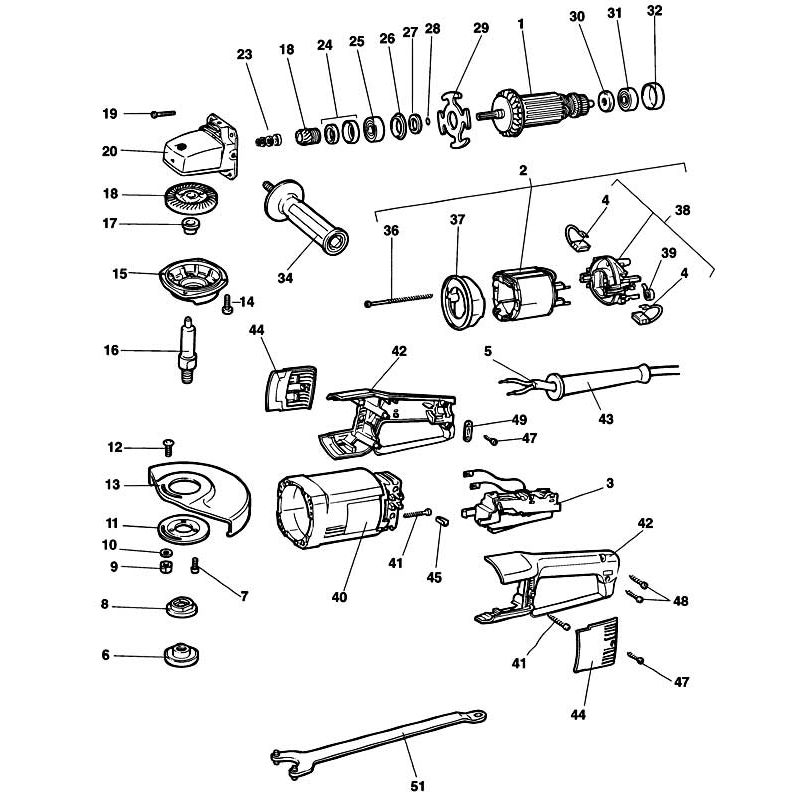 Buy A Black Decker KG1825 MOUNT ASSEMBLY SERVICE 937098 49