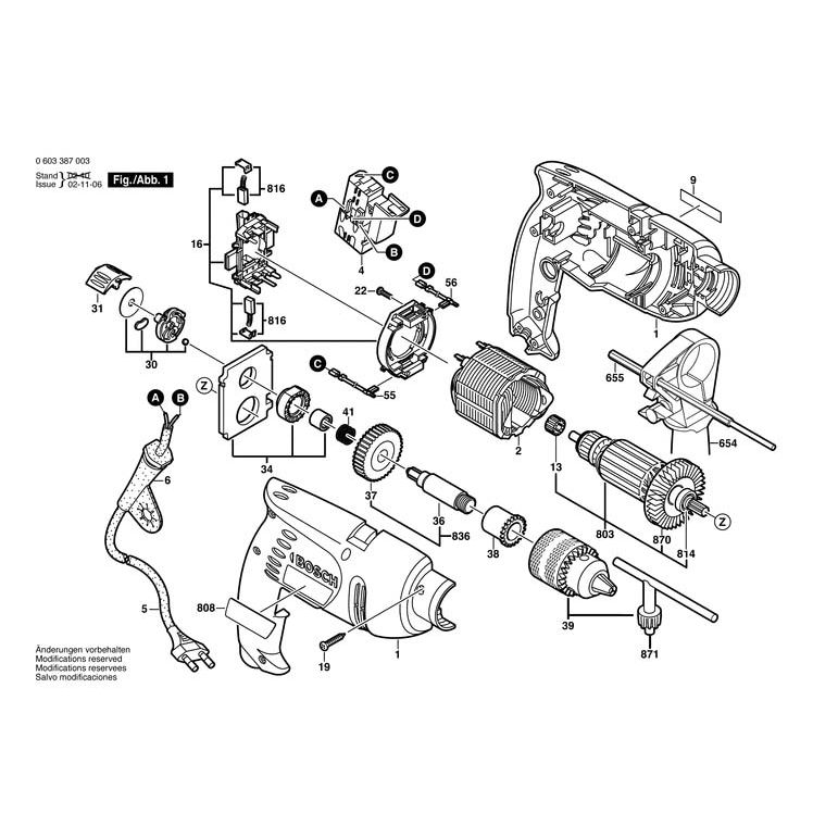 Bosch psb 500 store re chuck replacement