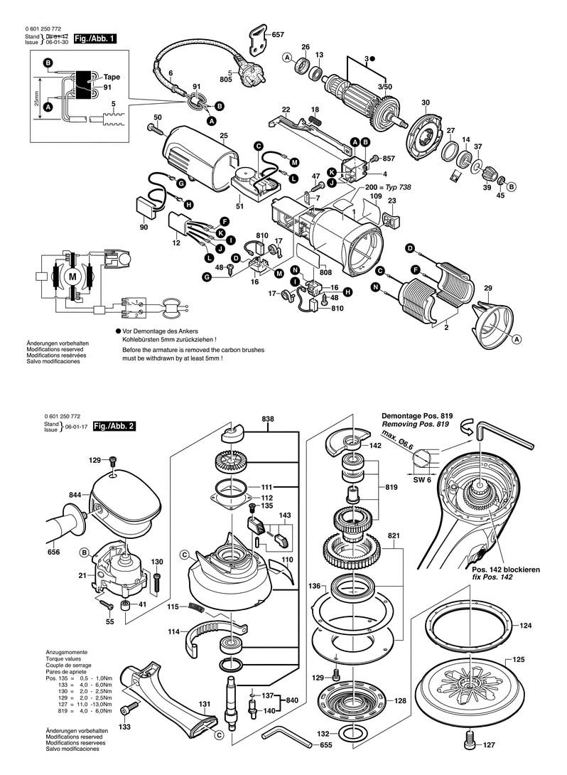 Buy A Bosch GEX 150 TURBO ON OFF SWITCH 1607200179 Spare Part