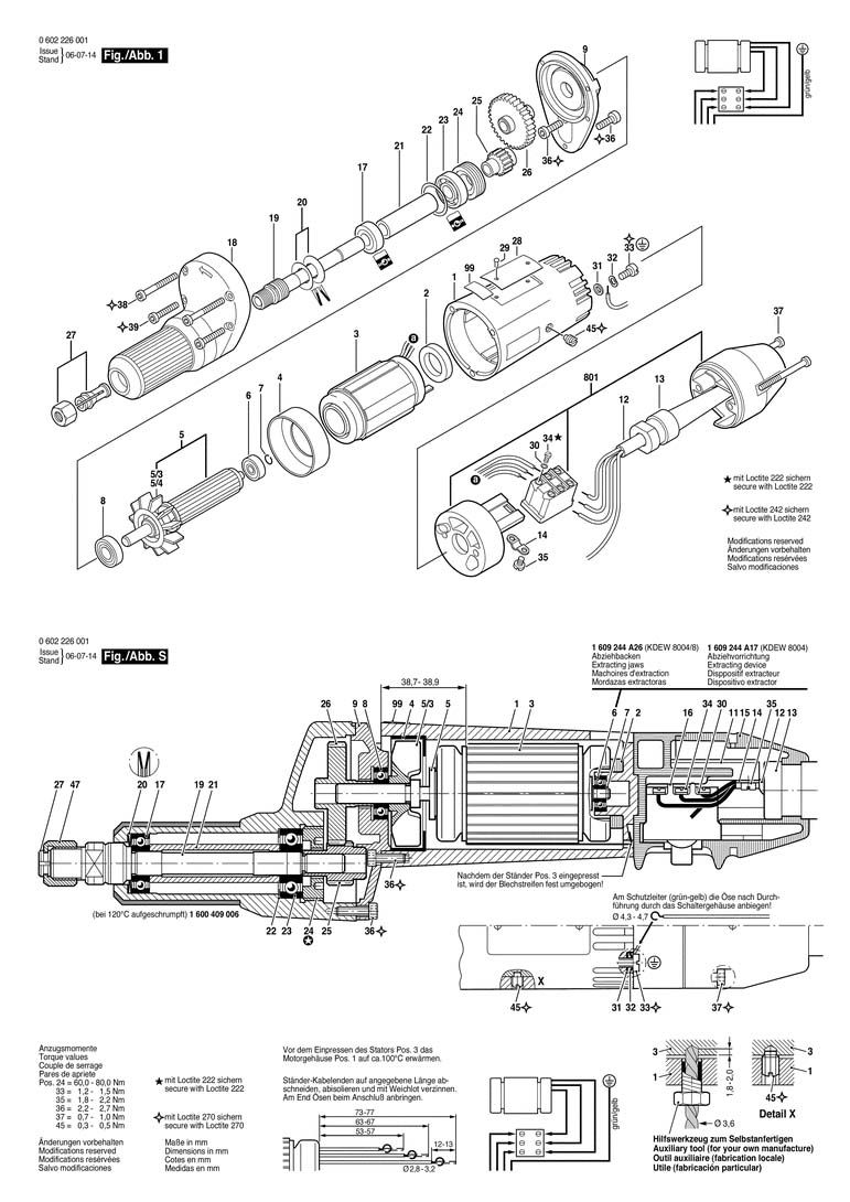 Buy A Bosch 602226007 CYLINDRICAL GEAR Z=54 1606329015 