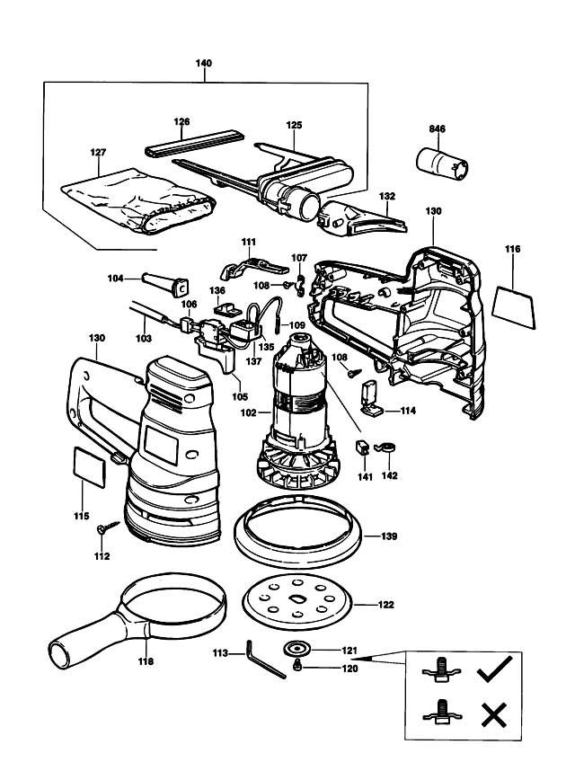 Buy A Black Decker KA190S PLATEN 797157 01 Spare Part Tye 1