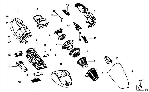 Buy A Black Decker Z CV7200 BRUSH SA 598152 00 Spare Part Tye 1