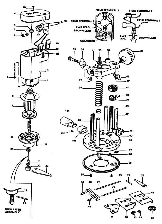 Black Decker DN66 Spare Parts List Type H1C