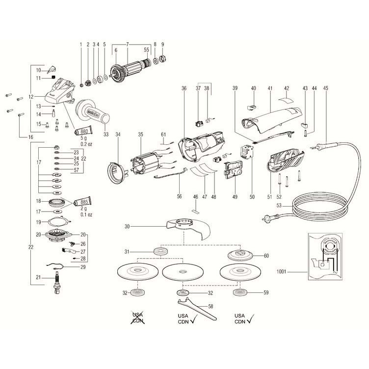 Buy A Metabo WE 14 150 Quick WIRING DIAGRAM.230V 338504700 Spare