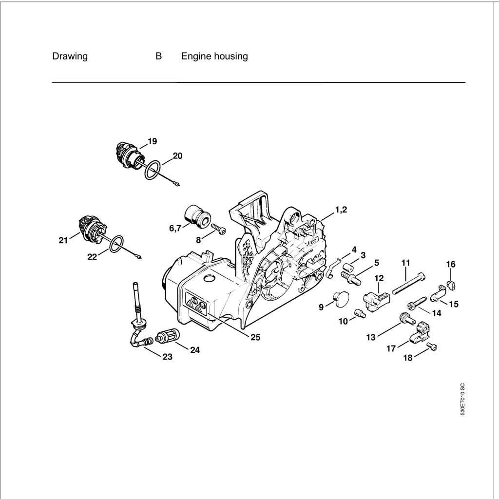 Buy A Stihl Ms230 Spare Part Or Replacement Part For Your Chainsaw And Fix Your Machine Today