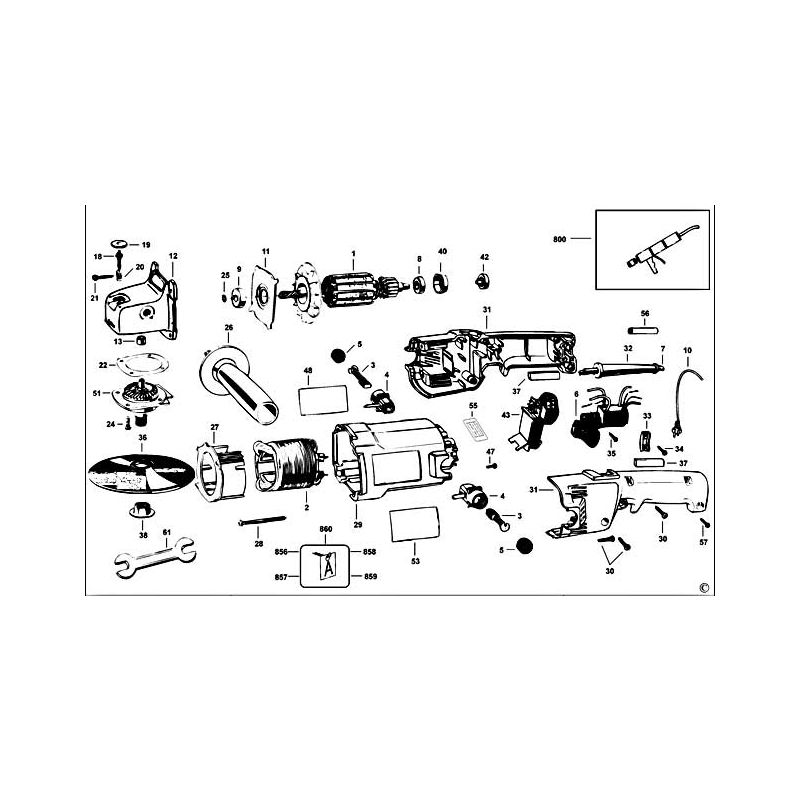 Buy A Black Decker 6138 40 RETAINER 696060 00 Spare Part Tye 1