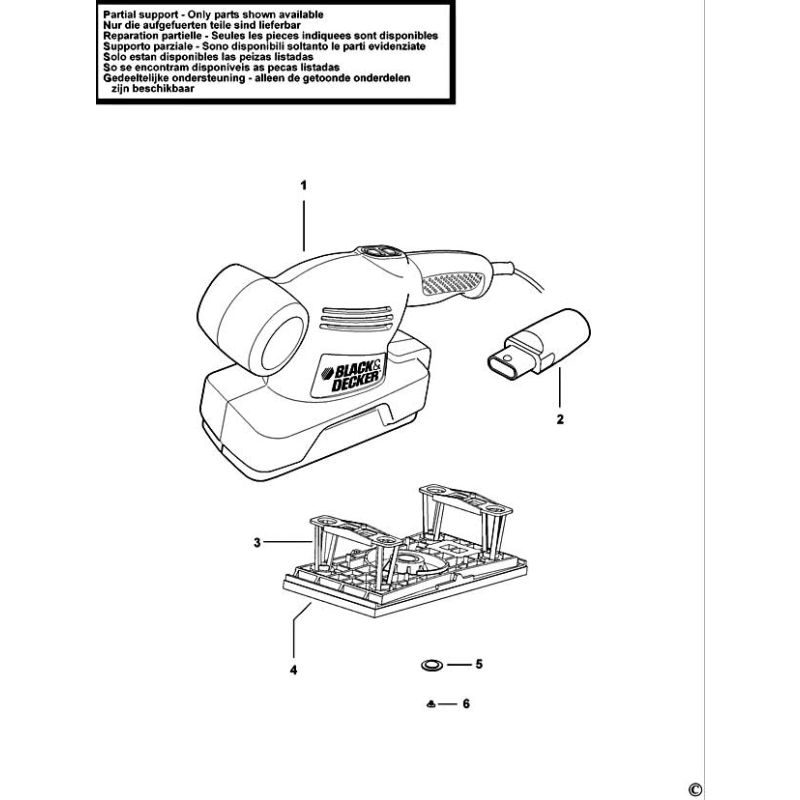 Buy A Black Decker KA300 SHOE SA 90541001 Spare Part Tye 1