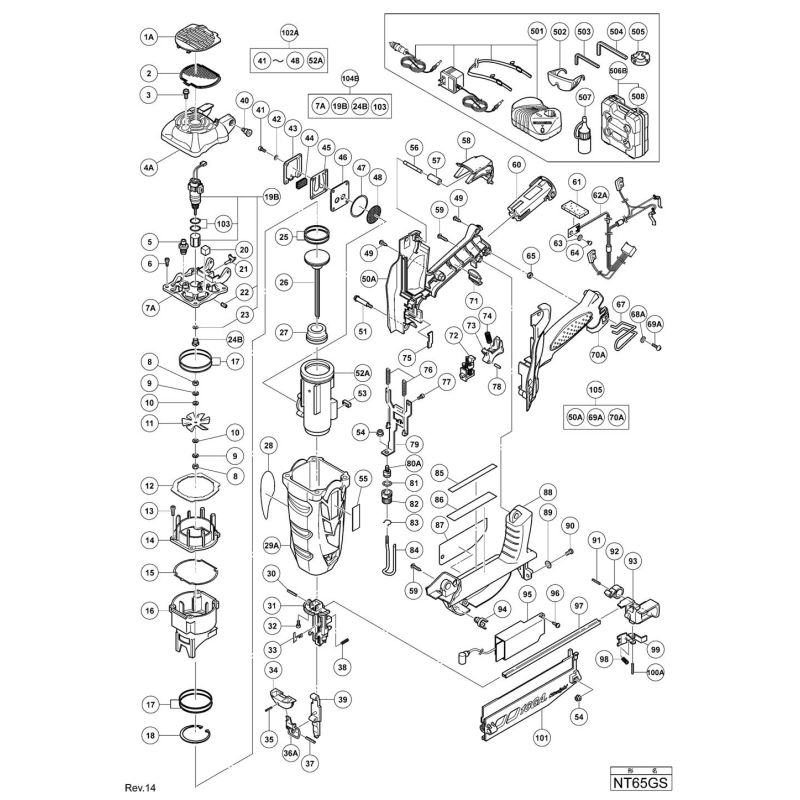 Hitachi 2025 nt65gs charger