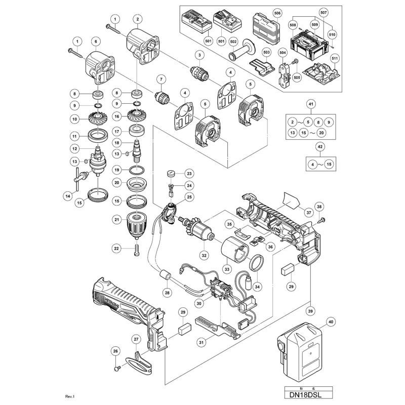 Bsl 1825 online battery