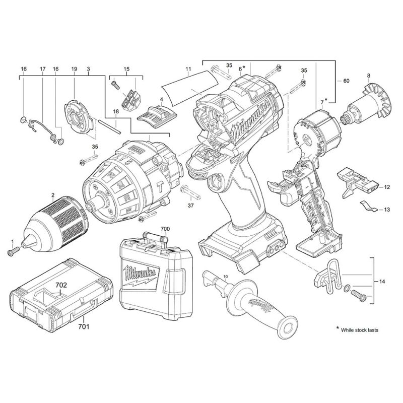 Buy A Milwaukee M18 CPD BODY HOUSING