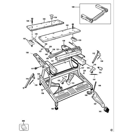 Buy A Black Decker WM825 FOOT 723557 Spare Part Tye 2