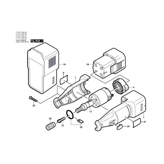 Buy A Dremel 770 Spare part or Replacement part for Your Rotary tool and  Fix Your Machine Today