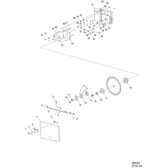 Buy A Makita 2712 Spare part or Replacement part for Your Table Saw and