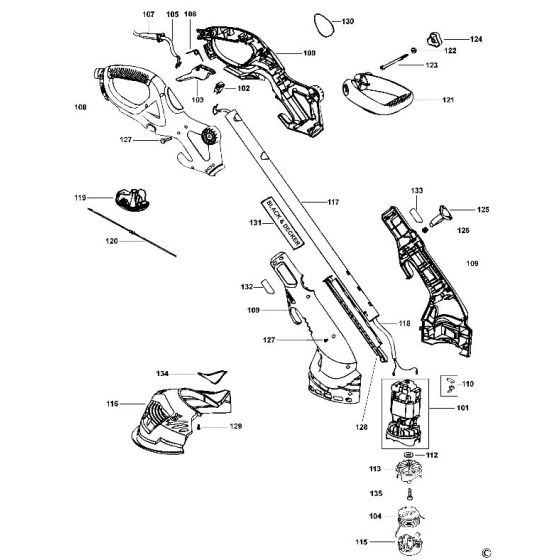 Buy A Black Decker GL685 SWITCH 579318 00 Spare Part Tye 1