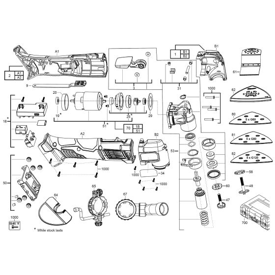 Buy A Milwaukee M18 BMT Spare part or Replacement part for Your MULTI