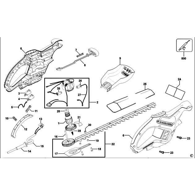 Buy A Black Decker GT110 SUPPORT PLATE 477917 01 Spare Part Tye 1