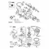 Bosch GEX 150 TURBO STICKER 1611110G91 Spare Part Type: 0601250772