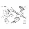 Bosch GSB 24 VE-2 PINION 2606316202 Spare Part Type: 601952203