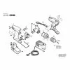 Bosch PSR 72 Spare Parts List Type: 603937765