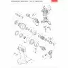 Makita 6936FDWFE Spare Parts List