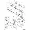 Hitachi DV18DMR ARMATURE AND PINION SET 360996 Spare Part