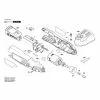 Dremel 8100 Electronic Assembly 2 610 019 169 Spare Part Type: F 013 810 045