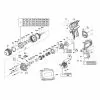 AEG BS12C2 MOTOR ASSEMBLY Item discontinued (200146070) Spare Part Serial No: 4000411541