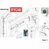 Ryobi RBC38SB Type No: 5133000432 Spare Part List