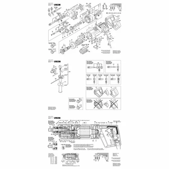 Bosch DT 900 Type: 601183770 Spare Parts List