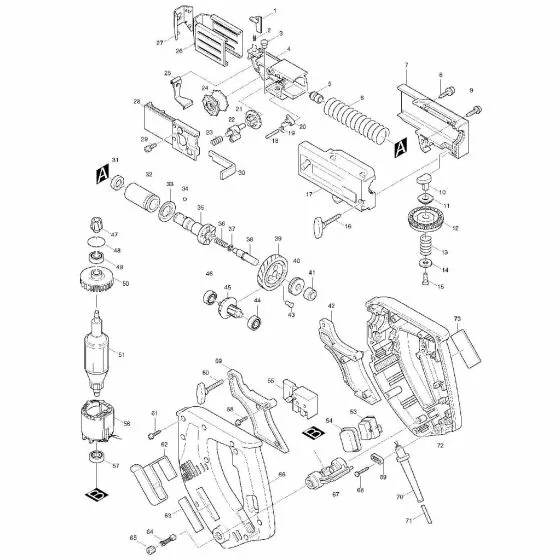 Makita 6834 O RING 11 HR2000/6835DWA/6833 213105-9 Spare Part