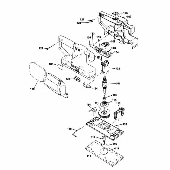 Black & Decker KA272 RATING PLATE 90556652 Spare Part Type: 1