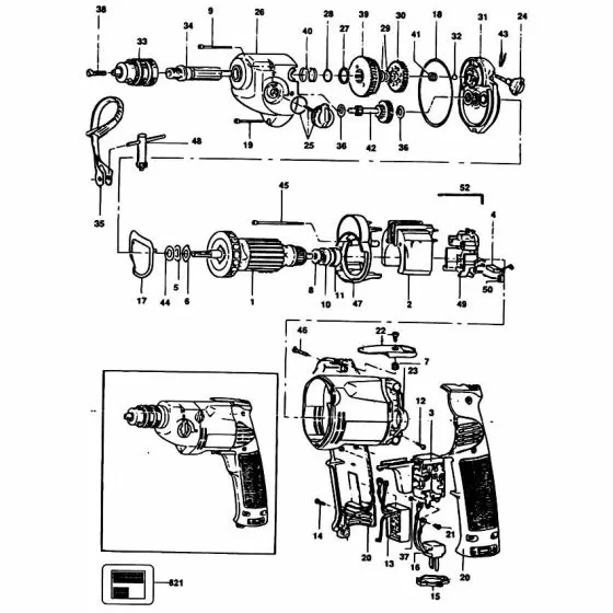 Black & Decker P8803 BALL 930012 Spare Part Type: 1