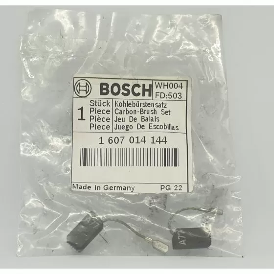 Bosch GEX 150 TURBO CARBON-BRUSH SET 1607014144 Spare Part Type: 0601250772