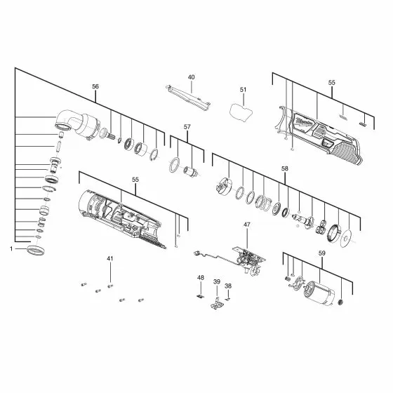 Milwaukee M12 BRAID Spare Parts List Type: 4000452710