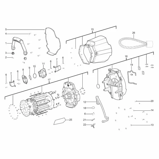 Buy A Milwaukee M18 SLSP Spare part or Replacement part for Your Cordless Area Light and Fix Your Machine Today