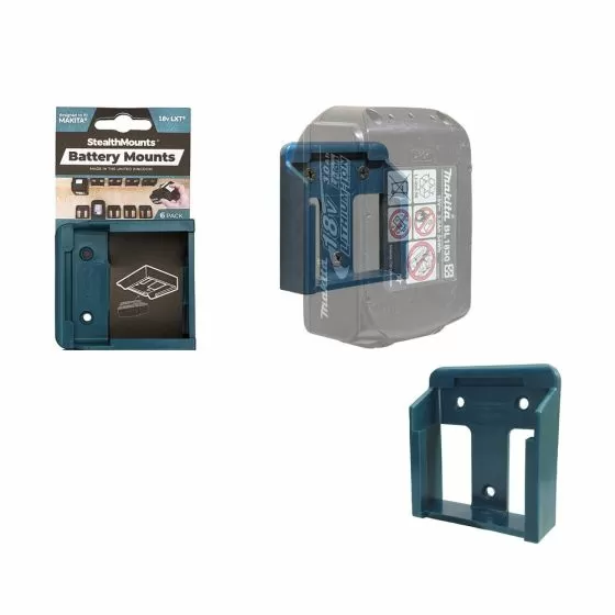 Makita 18V LXT Battery Mounts (Single)