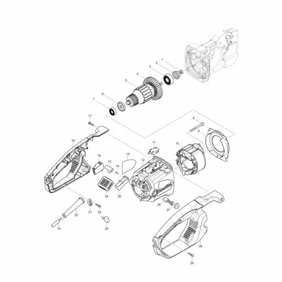 Buy A Makita UC4051A CHAIN COVER UC4020A 419242-9 Spare Part and Fix Your Chainsaws Today